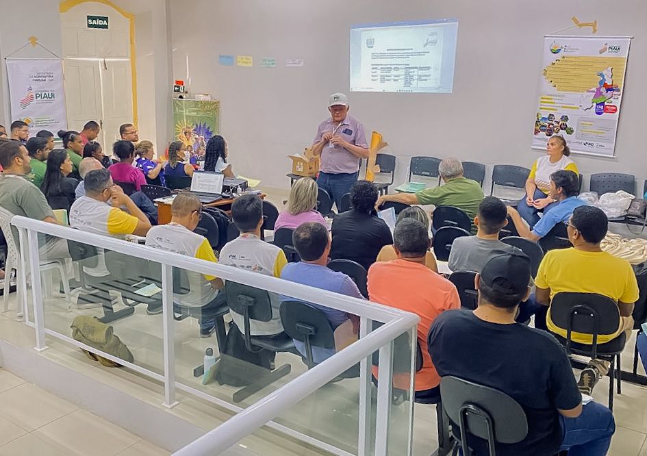 SAF inicia ciclos de imersão para formação de assistência técnica do projeto Piauí Sustentável e Inclusivo